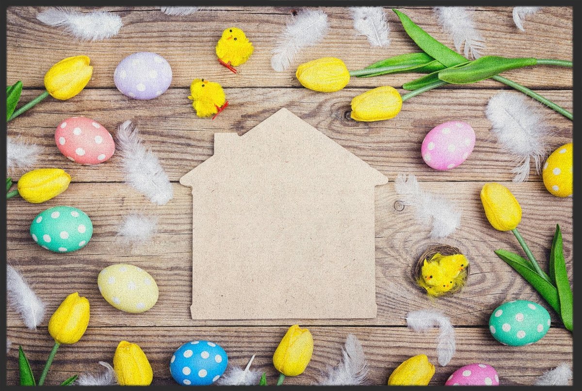 Fussmatte Ostern 10231