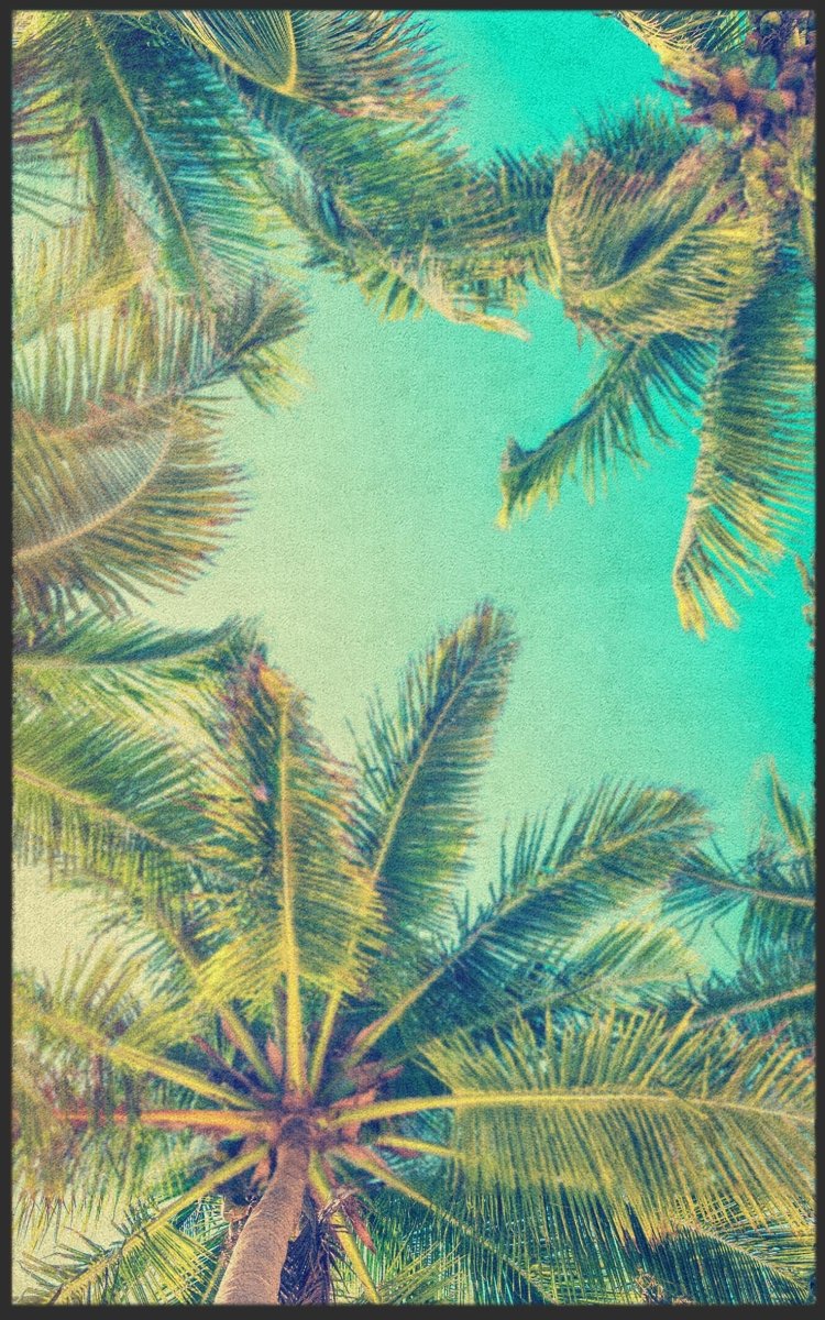 Fussmatte Palmen 7186