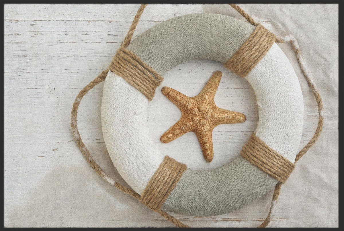 Fussmatte Rettungsring 10078