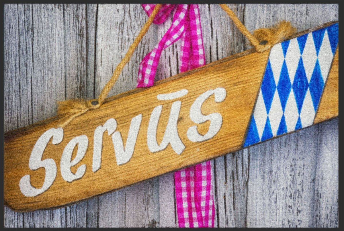 Fussmatte Servus 4743