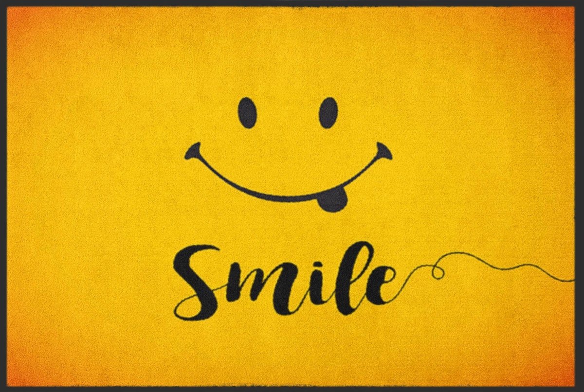 Fussmatte Smile 4009