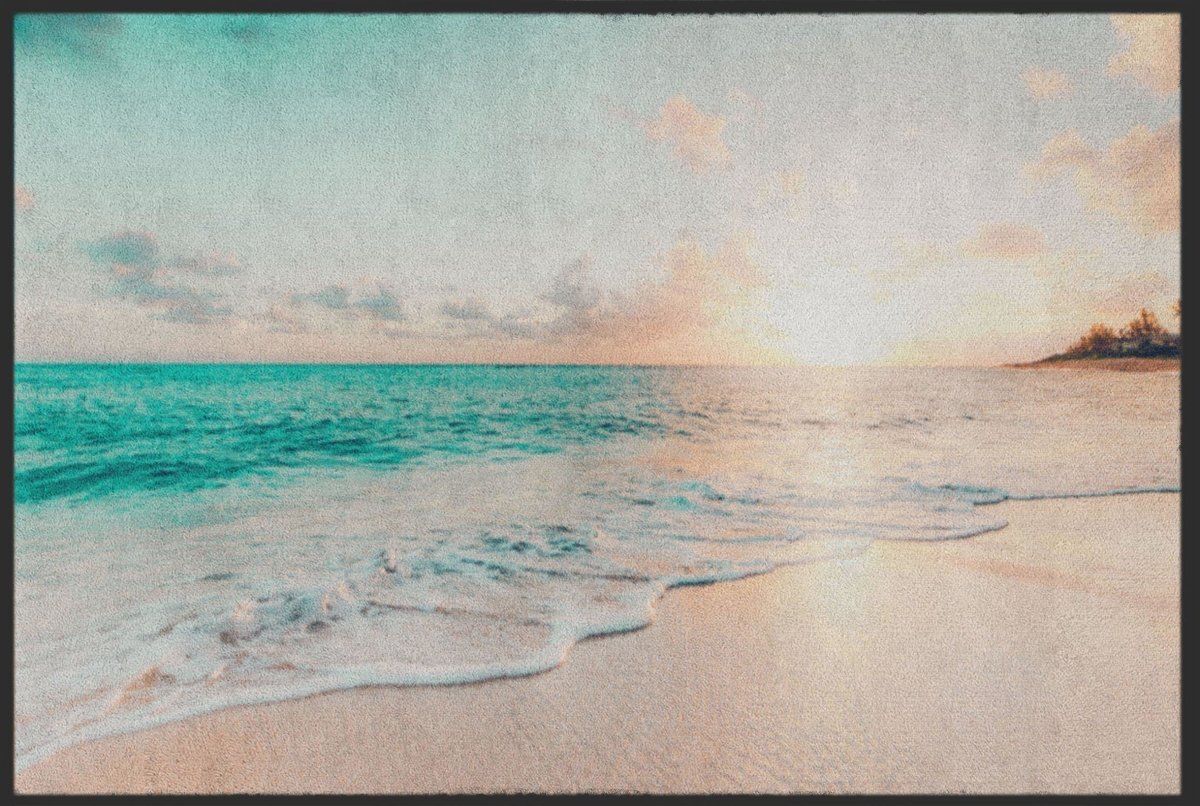 Fussmatte Strand 6358