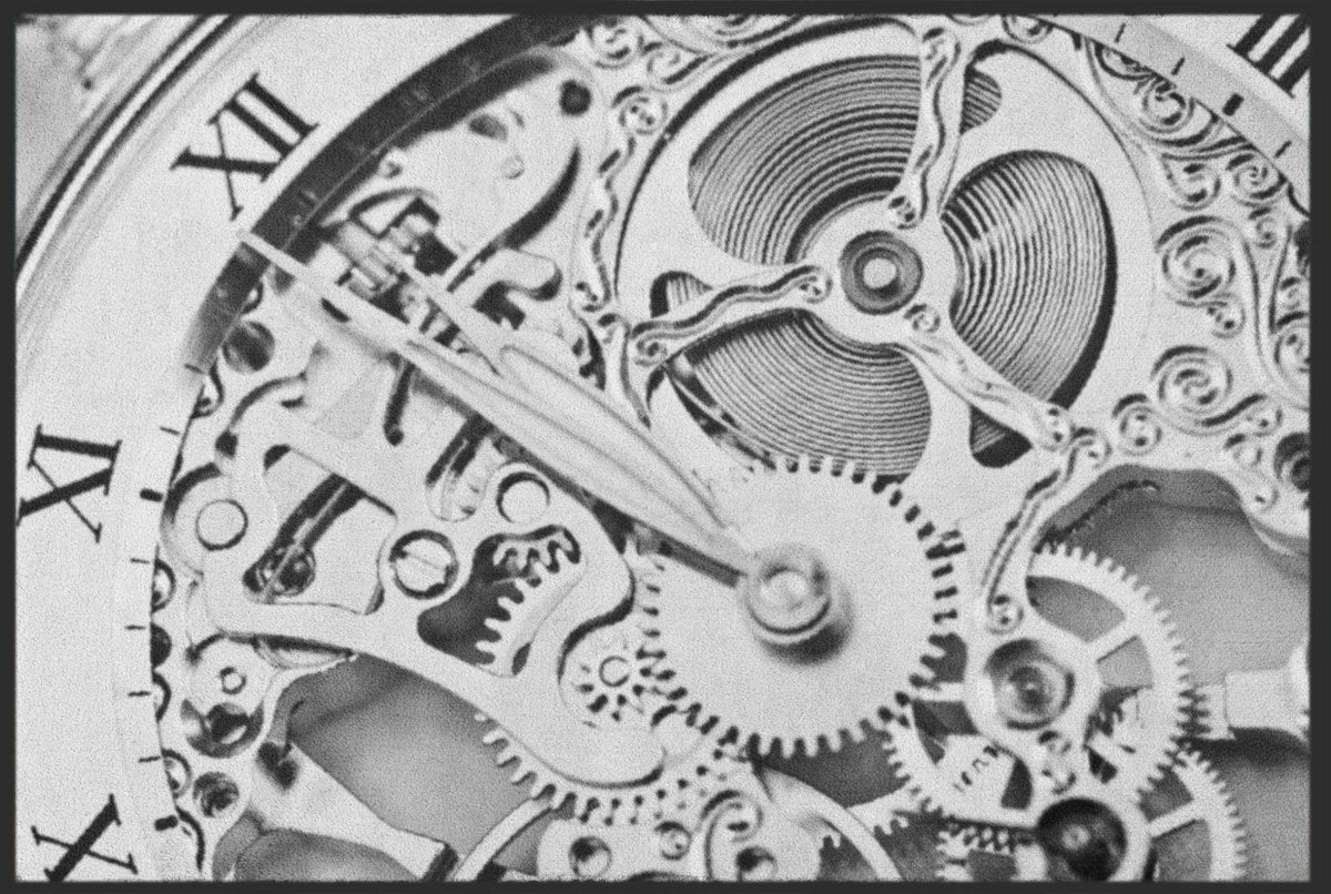 Fussmatte Uhren 6190