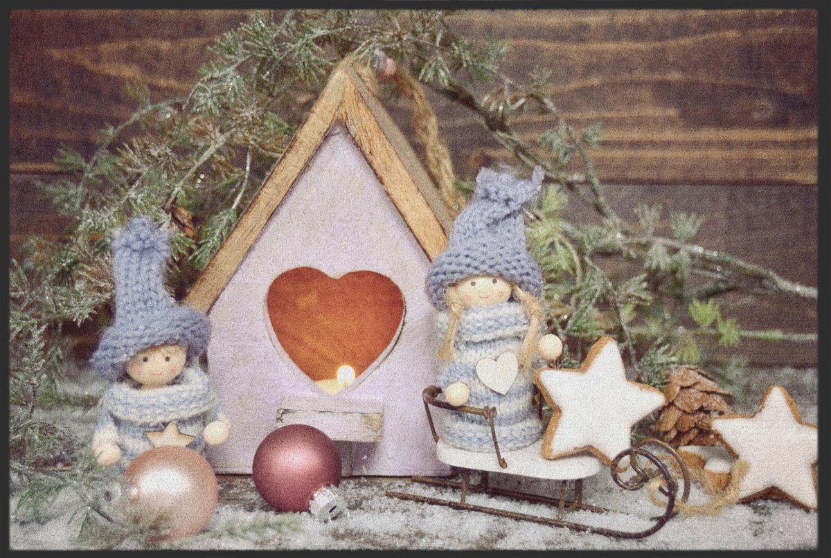 Fussmatte Weihnachten 10110