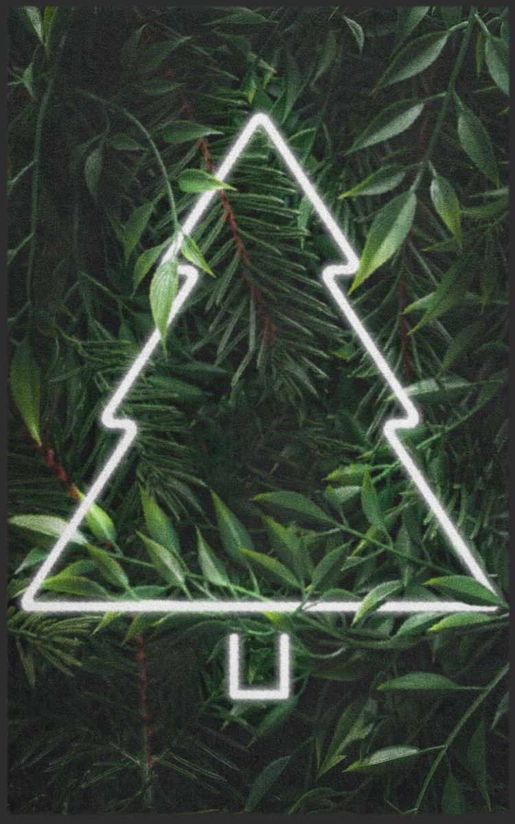 Fussmatte Weihnachten 7538