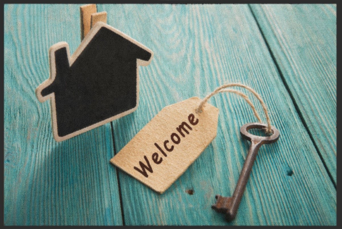 Fussmatte Welcome Haus 4573