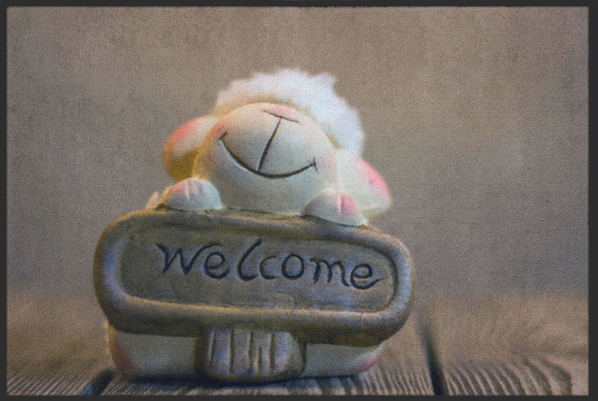 Fussmatte Welcome Schaf 4099