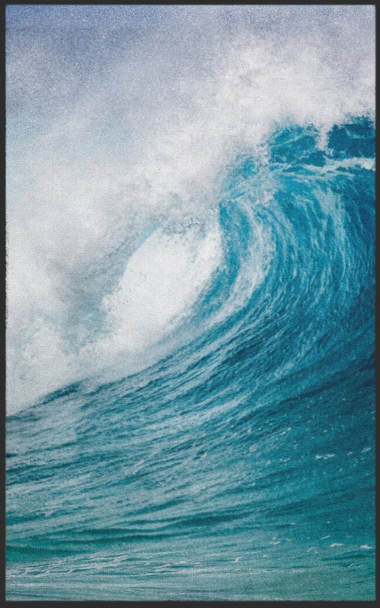 Fussmatte Welle 7183