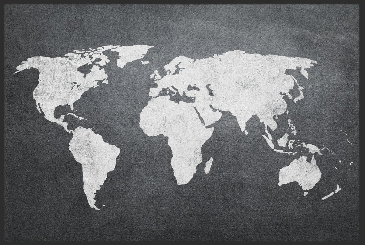 Fussmatte Weltkarte 10415