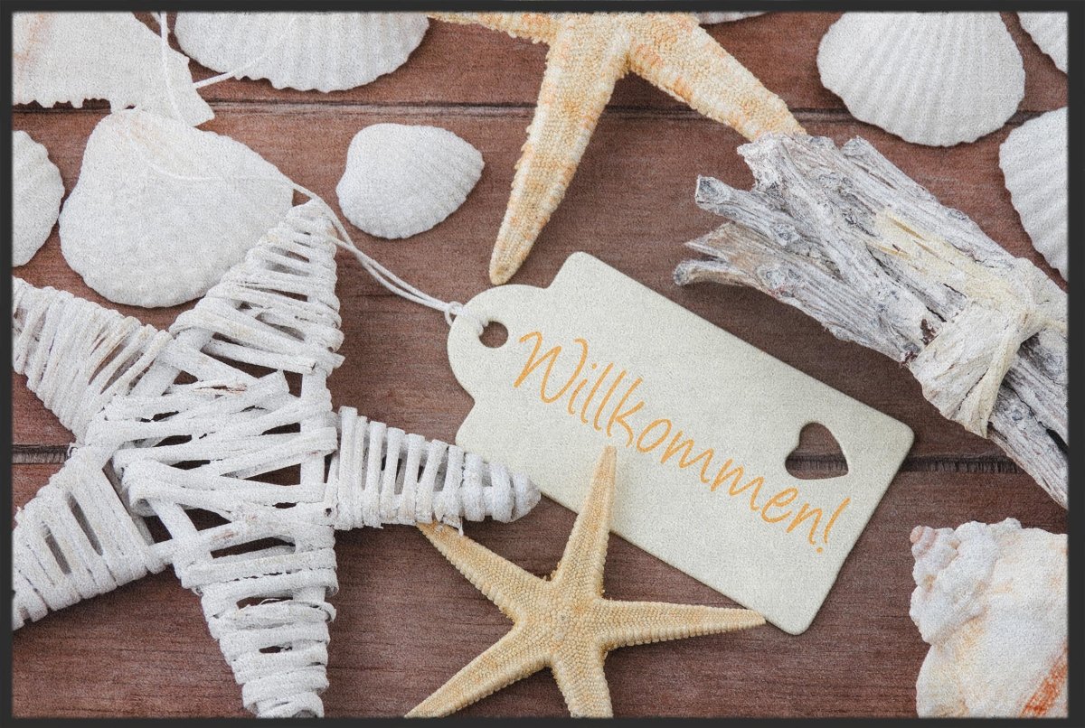 Fussmatte Willkommen 10103