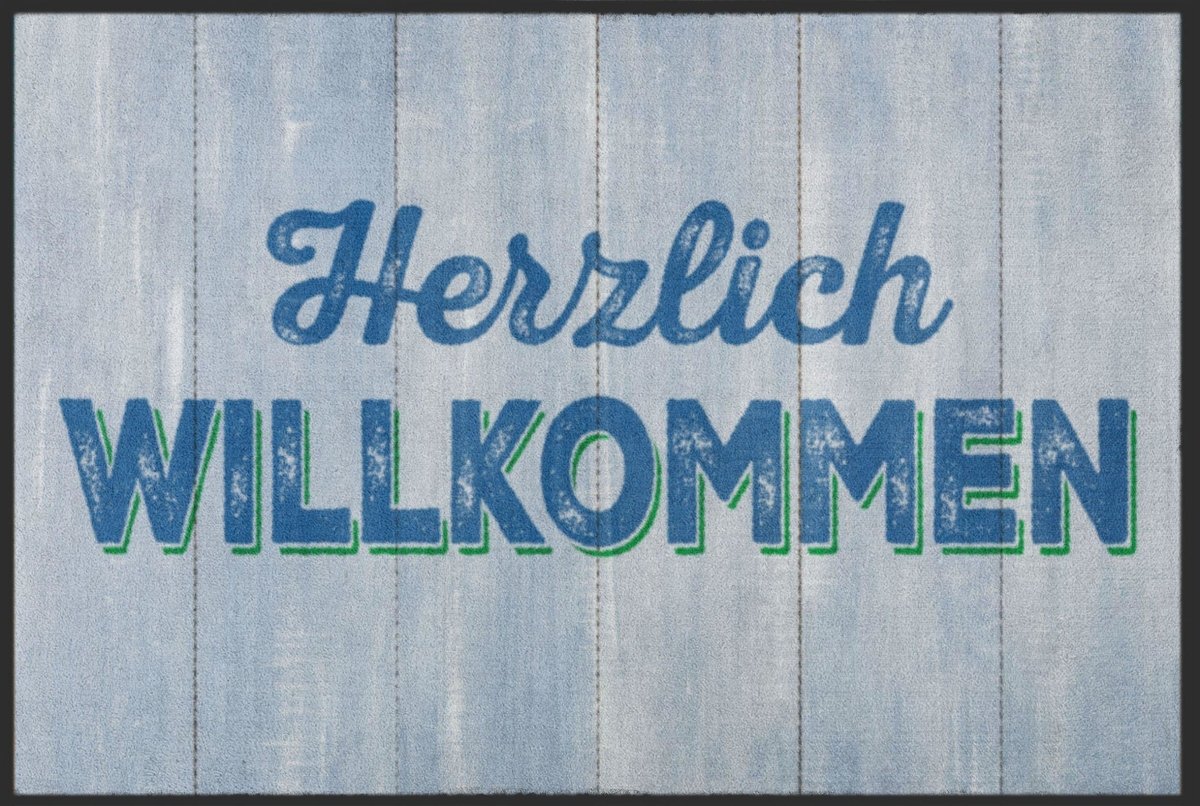 Fussmatte Willkommen 5048