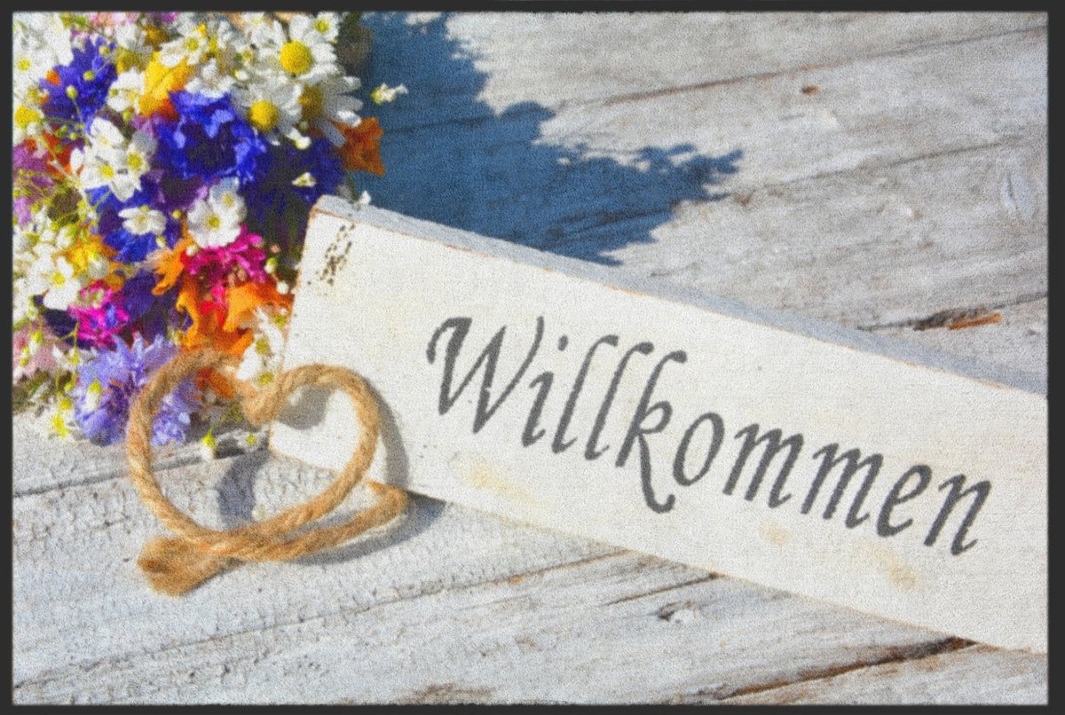 Fussmatte Willkommen 5088