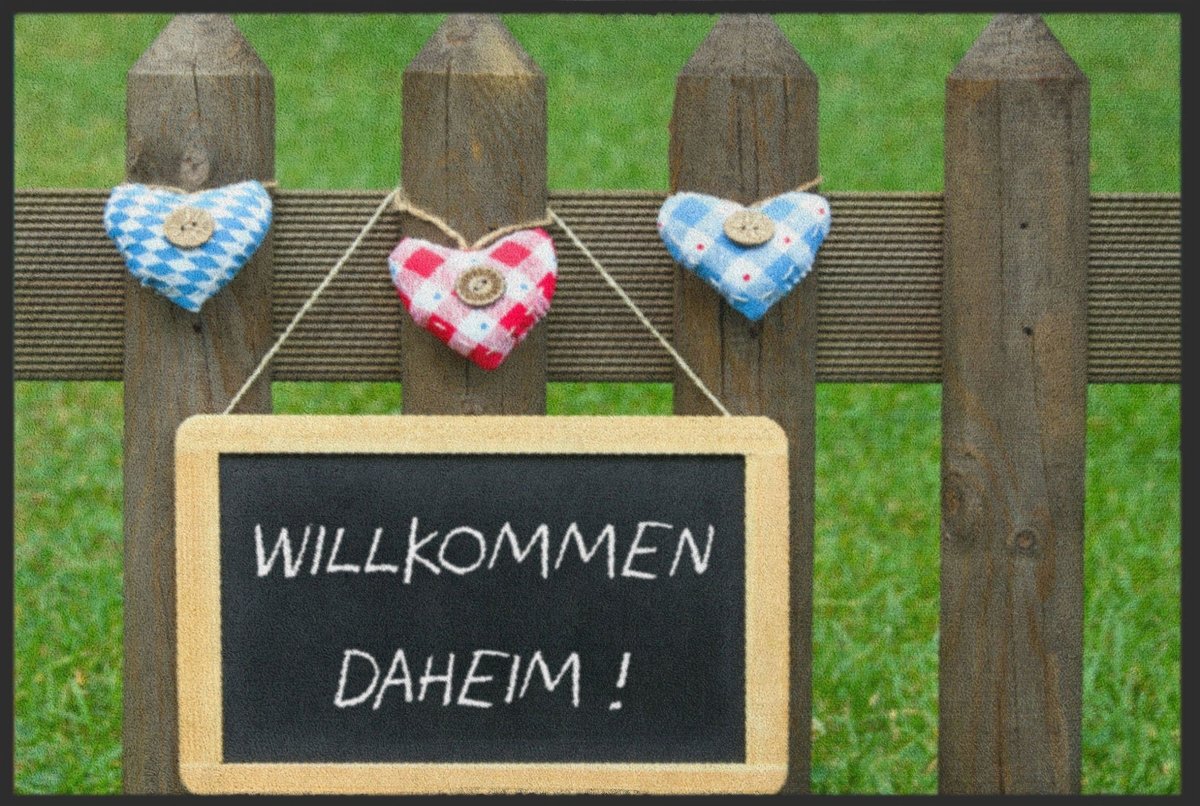 Fussmatte Willkommen Daheim 4785