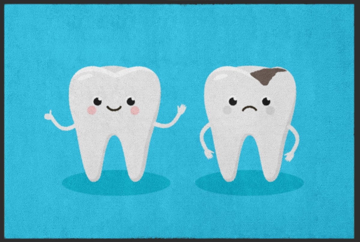 Fussmatte Zahnarzt 6125