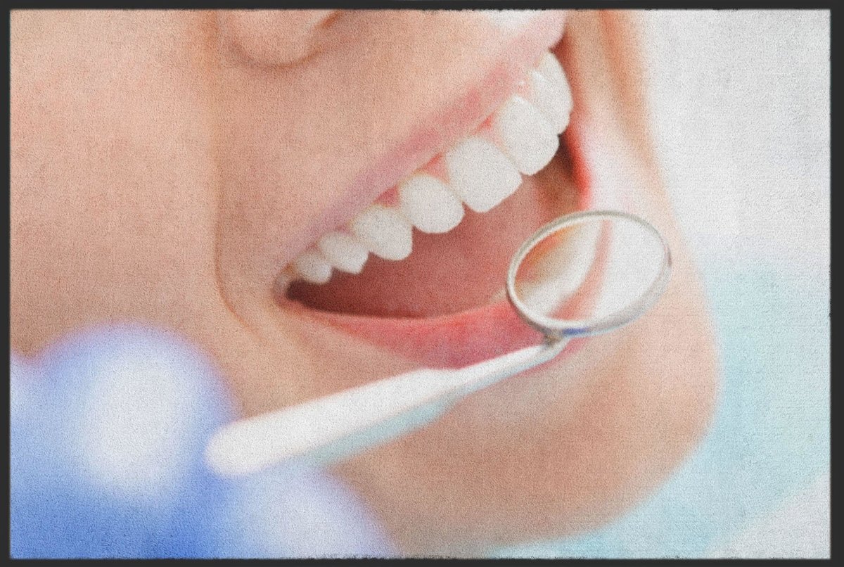 Fussmatte Zahnarzt 6176