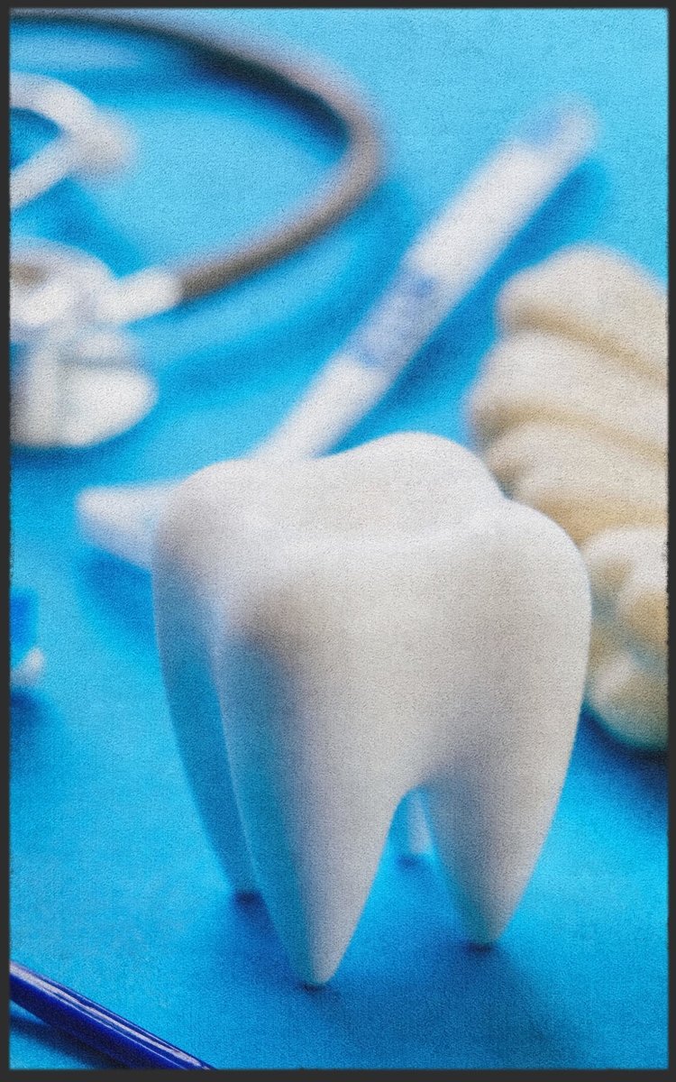 Fussmatte Zahnarzt 7344