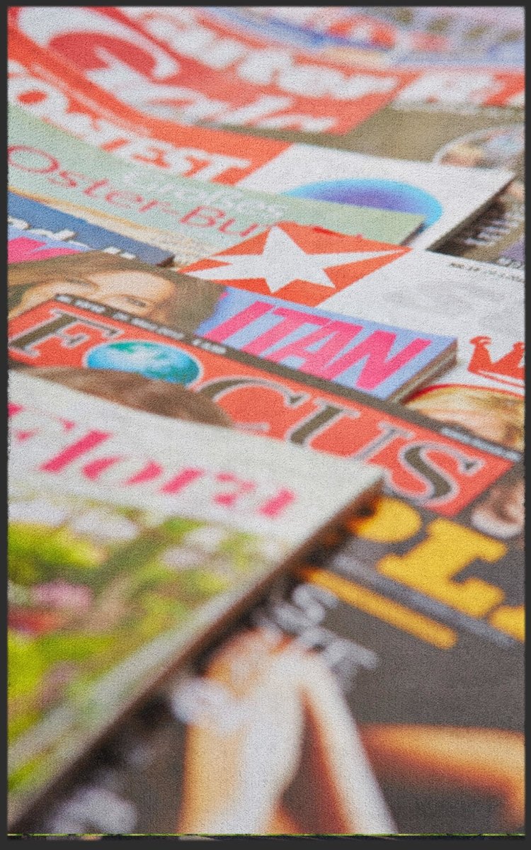 Fussmatte Zeitschrift 7536