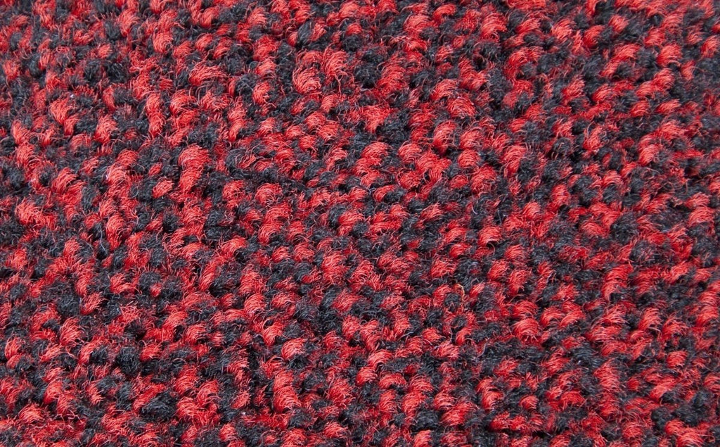 Schmutzfangmatte Meliert Karaat Rot 60 - Fussmattenwelt