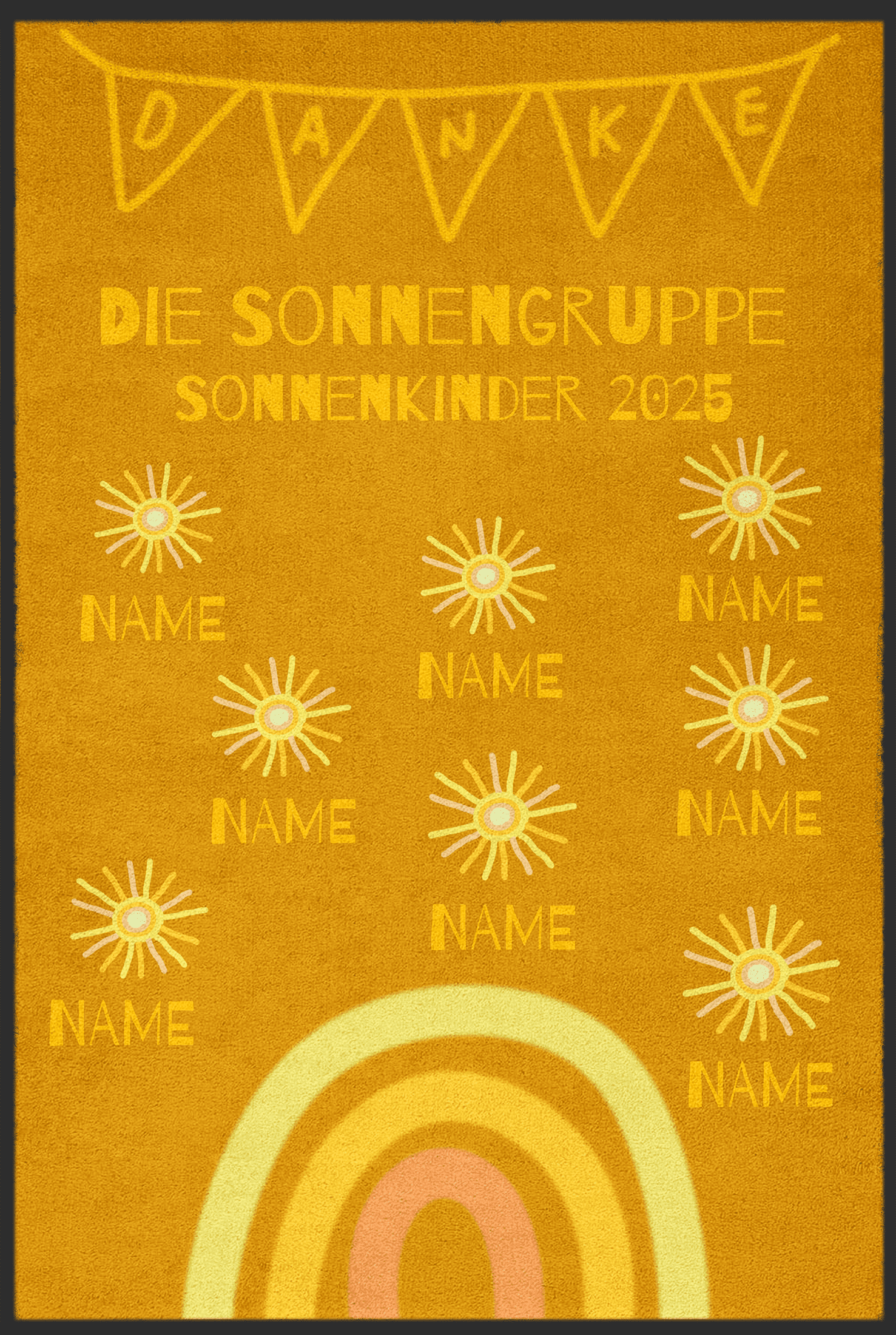 Abschiedsgeschenk Fussmatte 10259