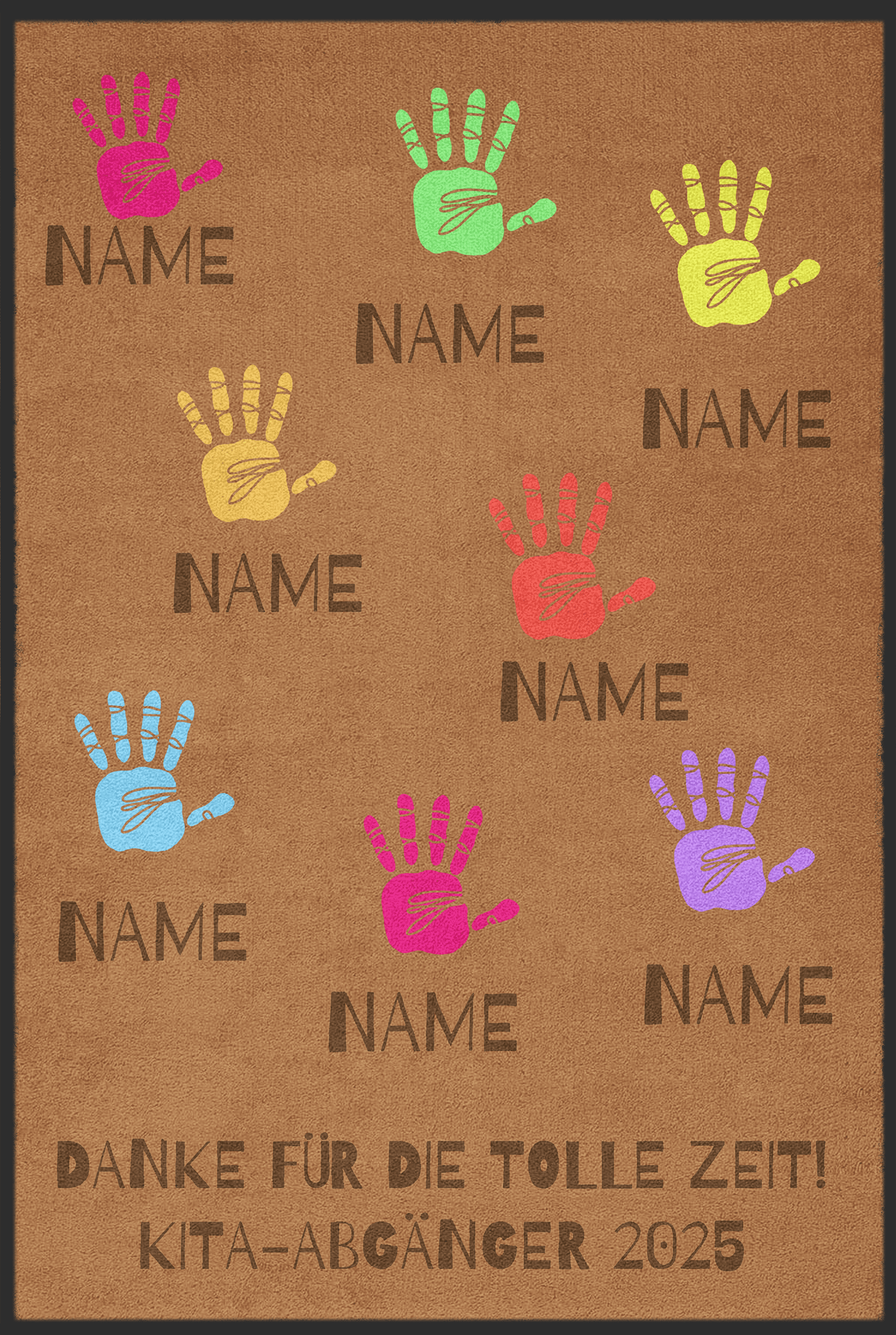 Abschiedsgeschenk Fussmatte 10281