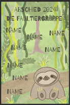 Abschiedsgeschenk Fussmatte K1038