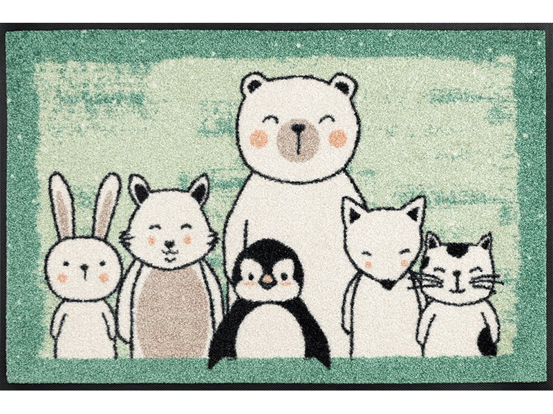 Animal Friends wash + dry Fußmatte