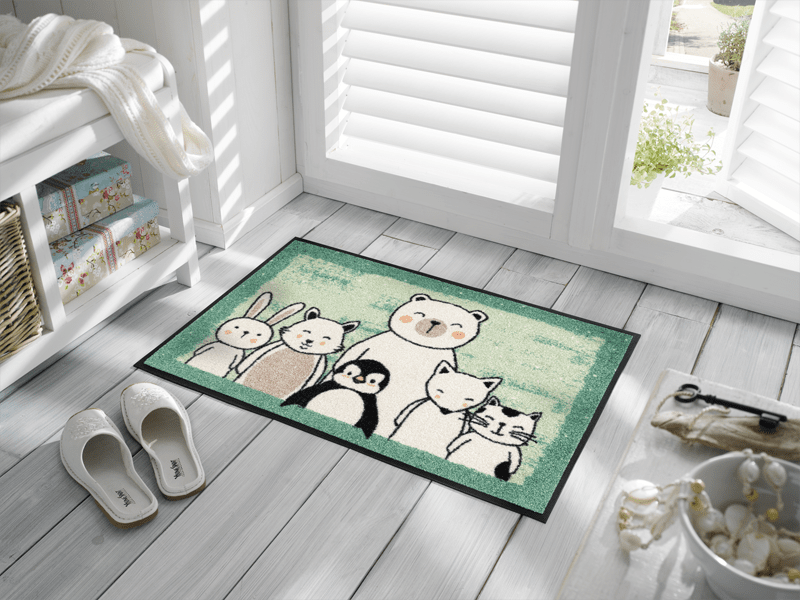 Animal Friends wash + dry Fußmatte