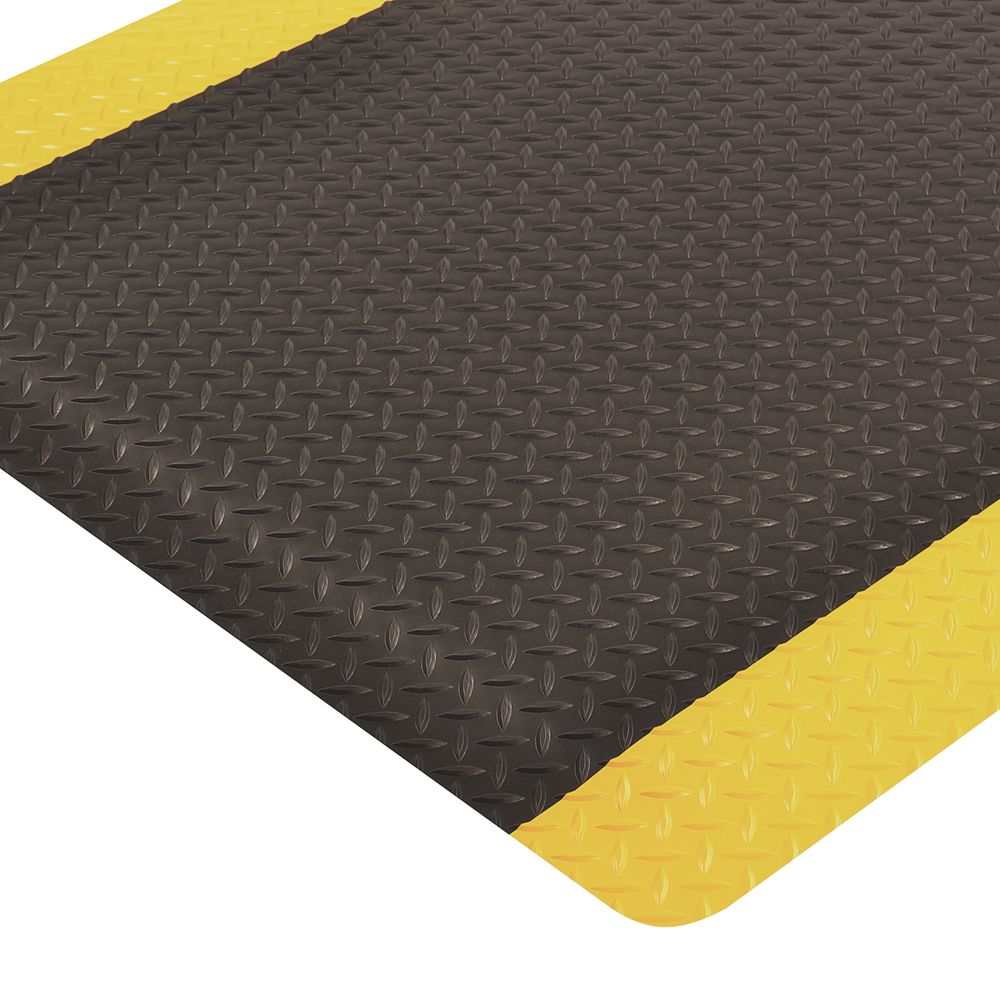 Anti-Ermüdungsmatte Schwarz/Gelb Saddle Trax® 979 Notrax