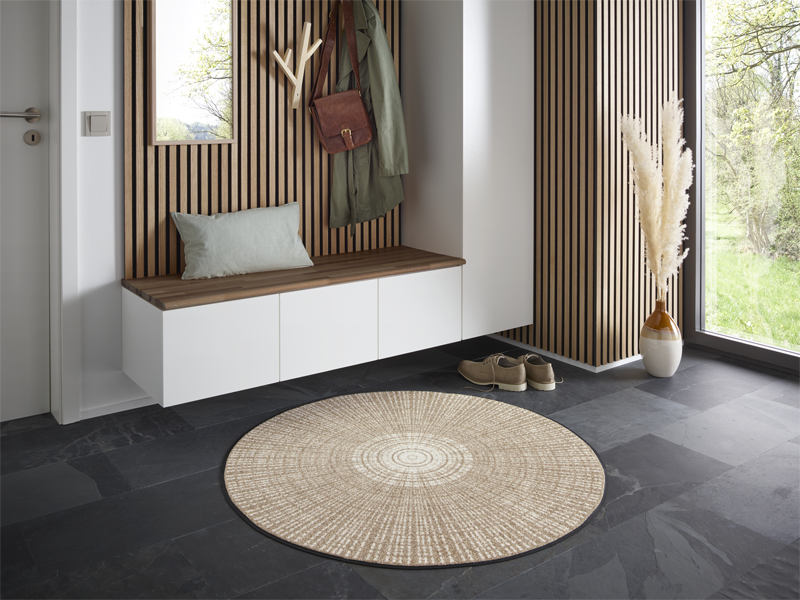 Cascara beige wash + dry Matte rund