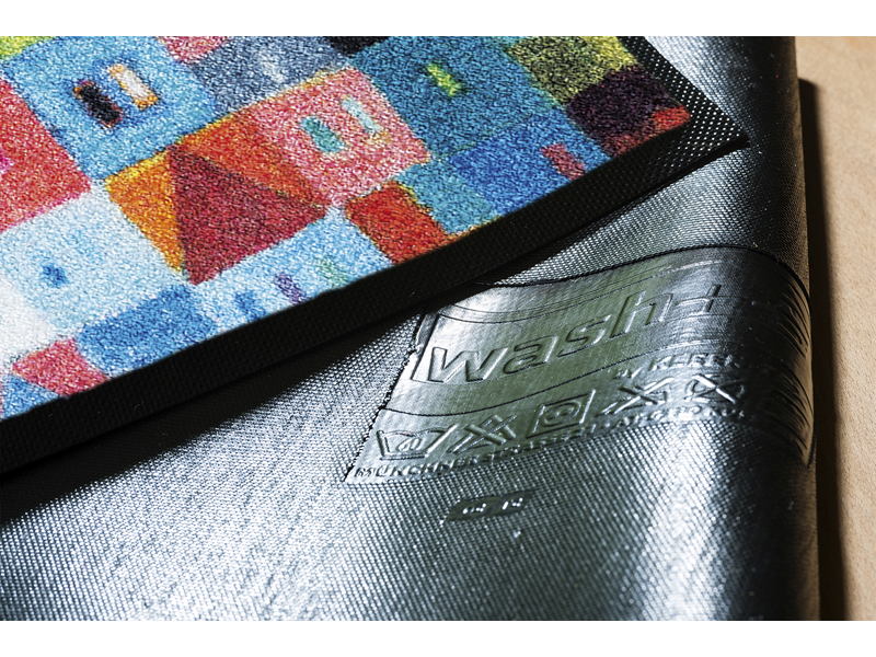 Colourful Houses wash + dry Fußmatte