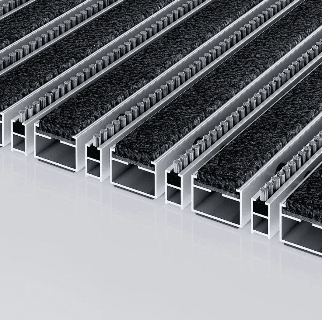 EMCO Eingangsmatte DIPLOMAT Premium P Maximus mit Bürstenleiste 100.1 cm x 100 cm