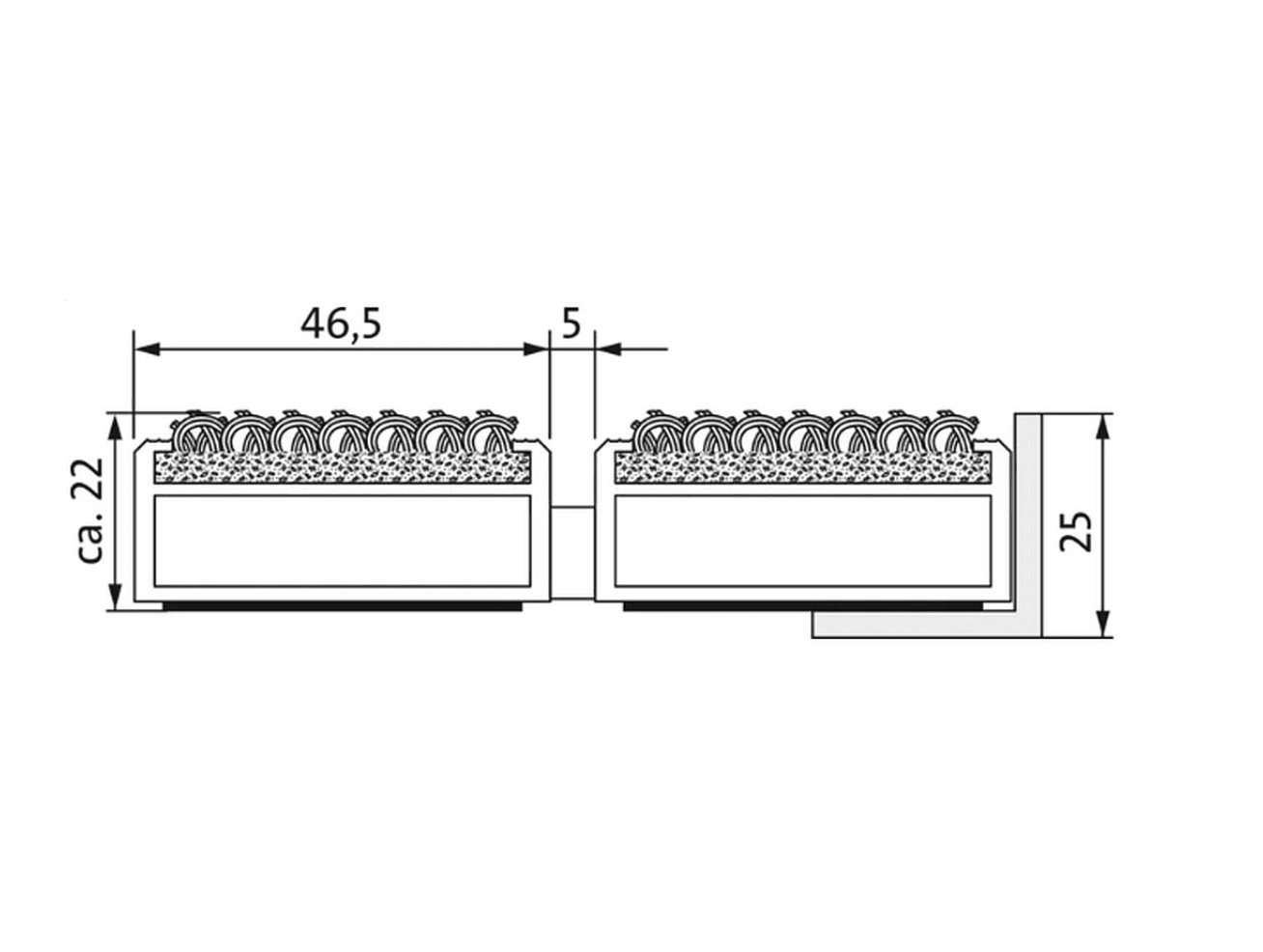 EMCO Eingangsmatte Marschall Original Large SLR