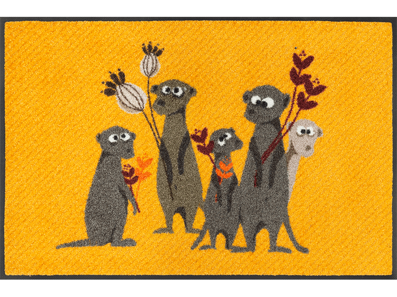 Erdmännchen Pepe, Bo, Paco & Co. wash + dry fußmatte
