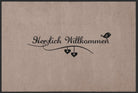 Fussmatte Individuell Herzlich Willkommen 10505 200 cm x 99.7 cm