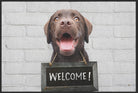 Fussmatte Individuell Welcome 10196 120 cm x 120 cm