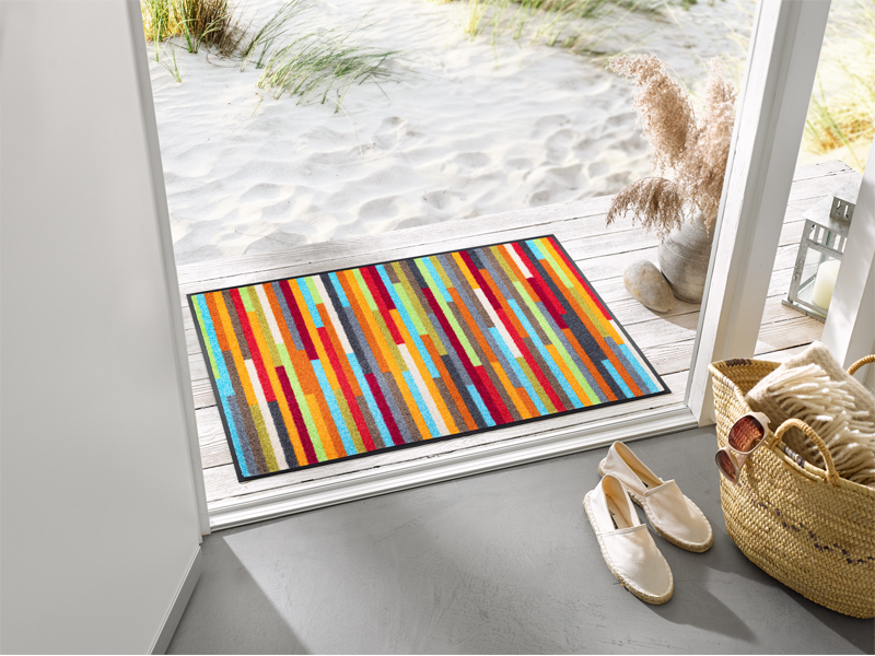 Mikado Stripes wash + dry Matte