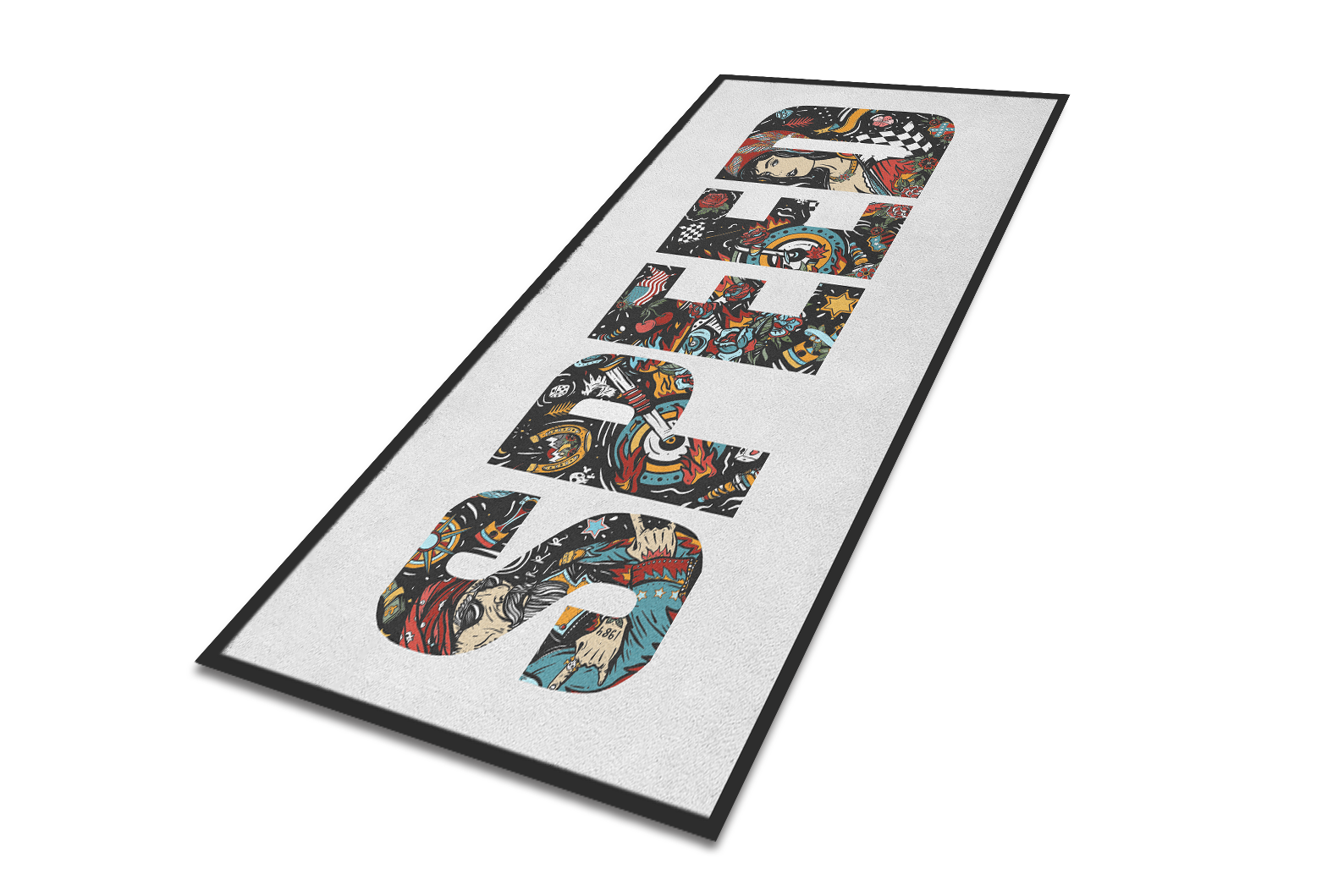 Motorradteppich B1010