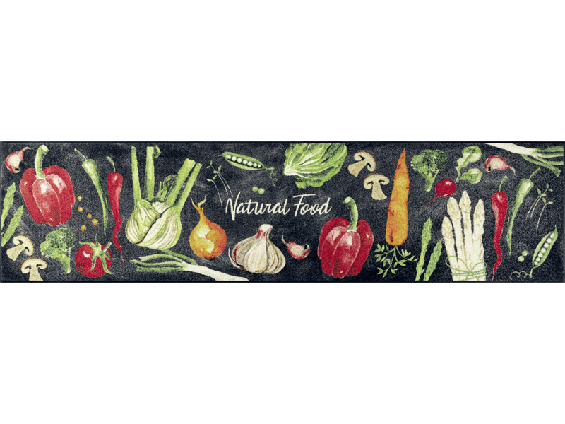 Natural Food wash +dry Küchenteppich