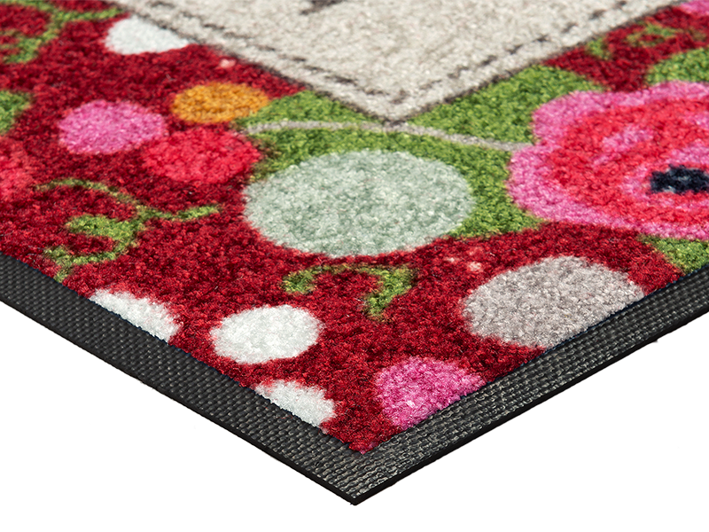 Rose Cottage wash + dry Fußmatte