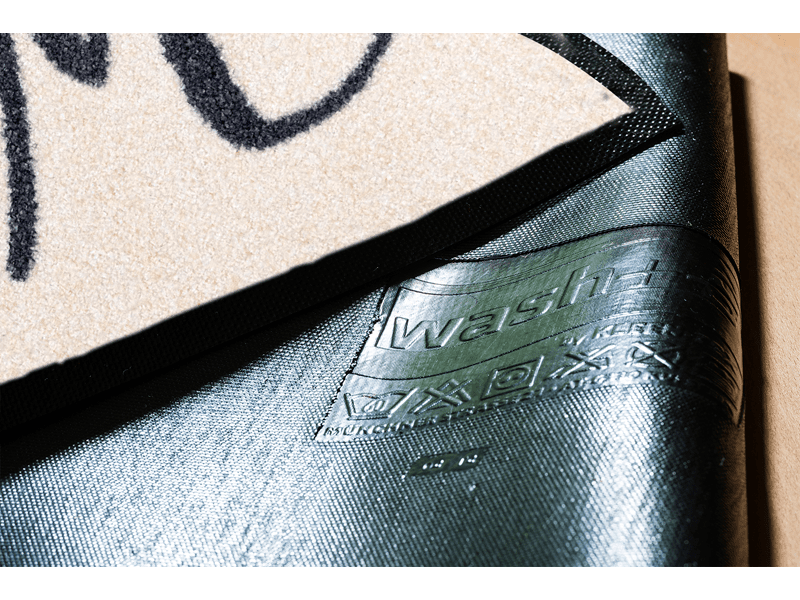 Round Welcome Blooming wash + dry Fußmatte