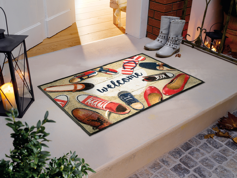 Shoes welcome wash + dry Fußmatte