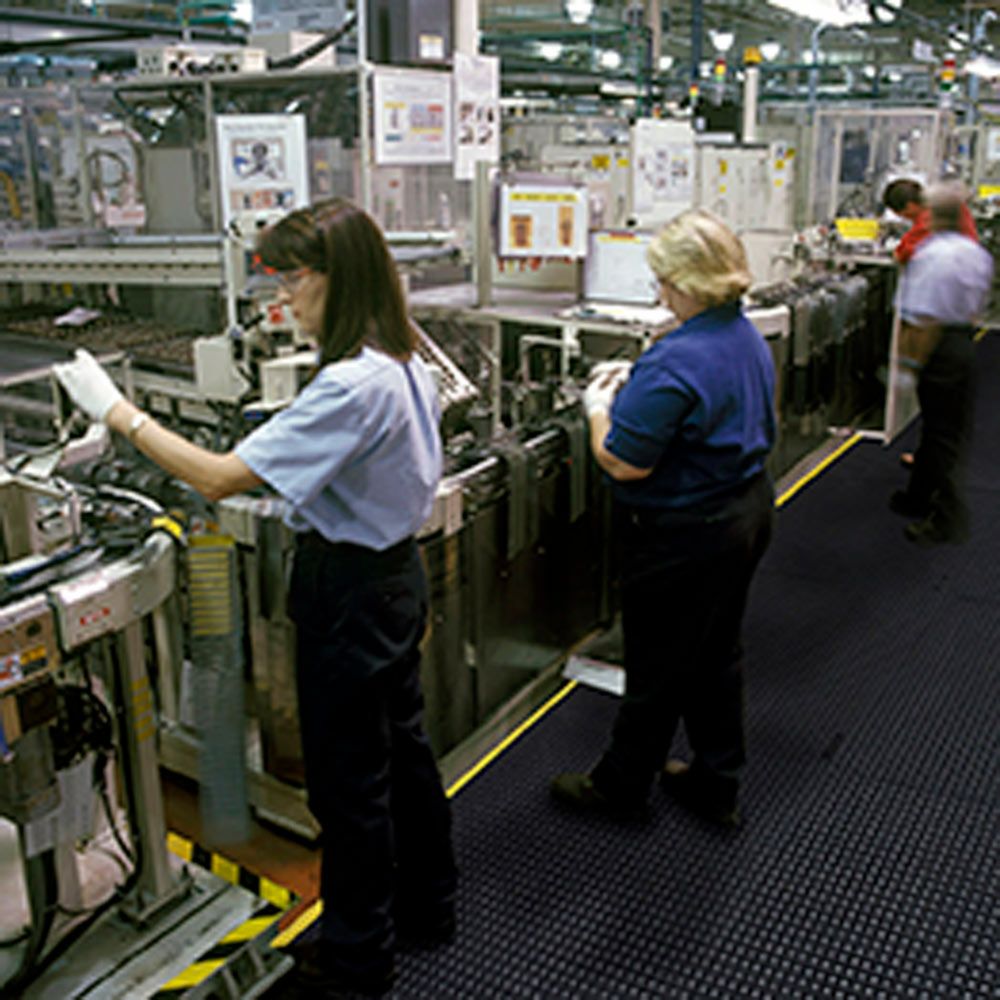 Skywalker HD™ 460 Notrax modulare Matten Schwarz