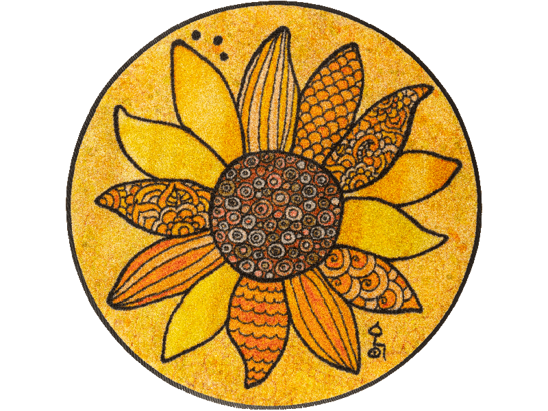 Sonnenglück wash + dry Matte