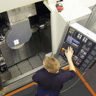 Sorb Stance™ 580 Notrax Arbeitsplatz-Gummimatten Schwarz/Orange