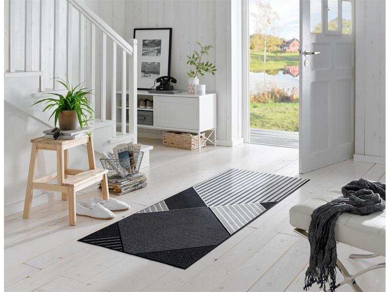 Straight in Blocks wash and dry Matte