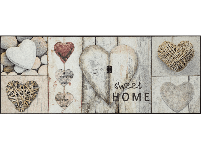 Vintage Hearts wash + dry Matte