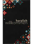 Willkommen Mosaik bunt wash + dry Fußmatte