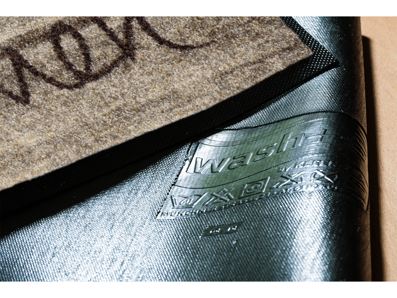 Willkommensgruss wash + dry Fußmatte