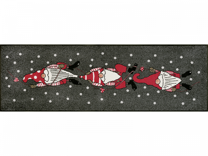 Winterzwerg wash + dry Weihnachtsmatte