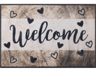 Wooden Welcome wash + dry Fußmatte